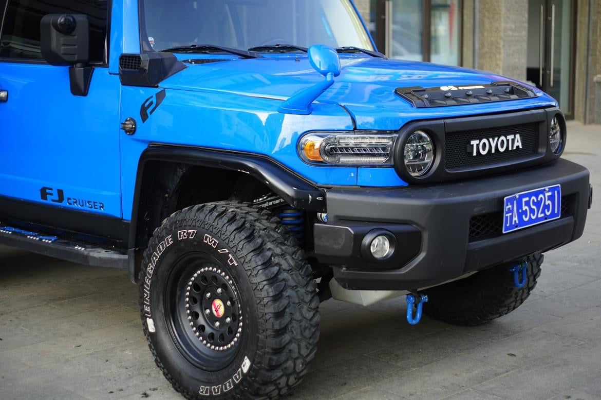 Toyota FJ cruiser Snorkel Wading Throat lucky Cat High-position intake pipe free punching wading device intake system Suitable 2007-2023