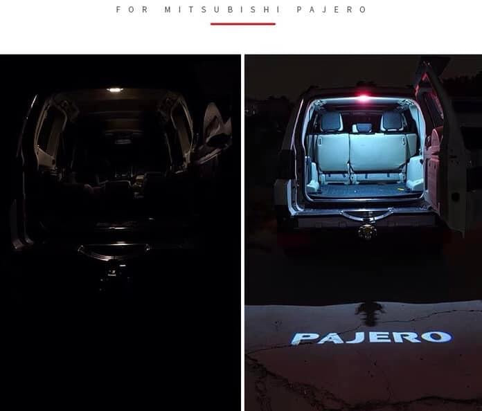 Mitsubishi Pajero LED Trunk Light 1-Piece Multifunctional / Shogun V98 / Montero V93 Welcome Light • Floor Light • Warning Lamp – Premium Rear Cargo Lighting Upgrade