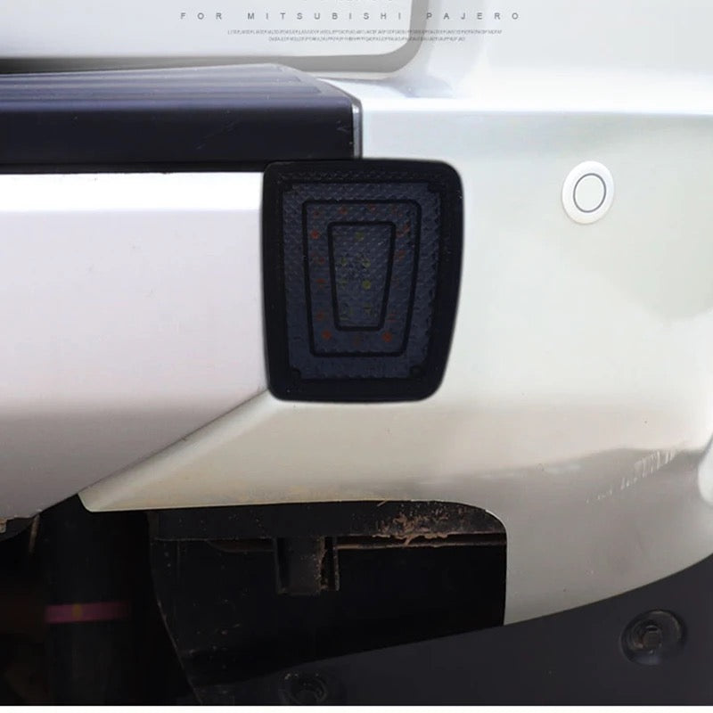 Rear Bumper Lights Assembly Reversing Light Multifunctional Rear Fog Lamp suitable 2006 up 2023 Modification For Mitsubishi Pajero V97 V93 V87