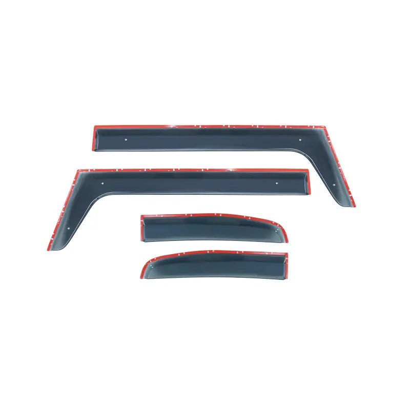 Window Visor For Toyota FJ Cruiser Sun Rain Guards High Quality Window Deflectors For Toyota FJ Cruiser 2007-2023 Door Window Vent Visor Rain Guards Weather Shields