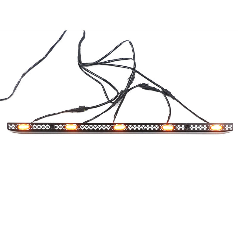 FJ Cruiser LED Front Bonnet Hood Led Yellow Lights 2007-2023 Decorative Front LED Lights & Bonnet Light Bar Car Accessories