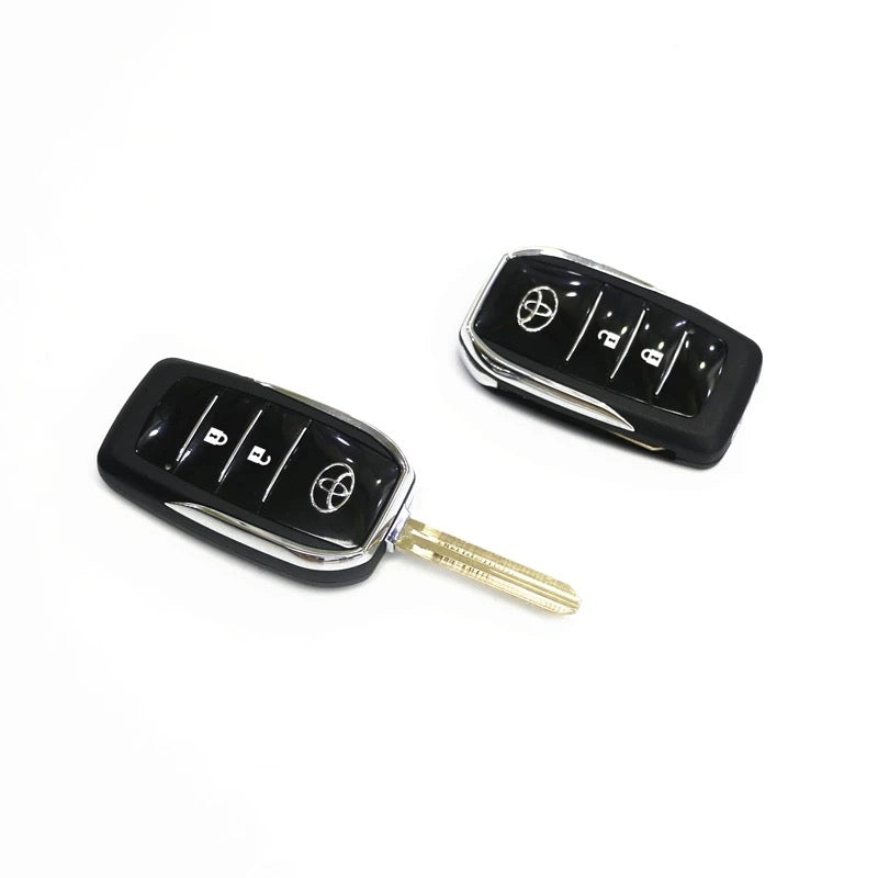 Toyota FJ Cruiser Modified Folding Key Shell – Remote Control Key Case with Buckle (Fits 2007–2023)