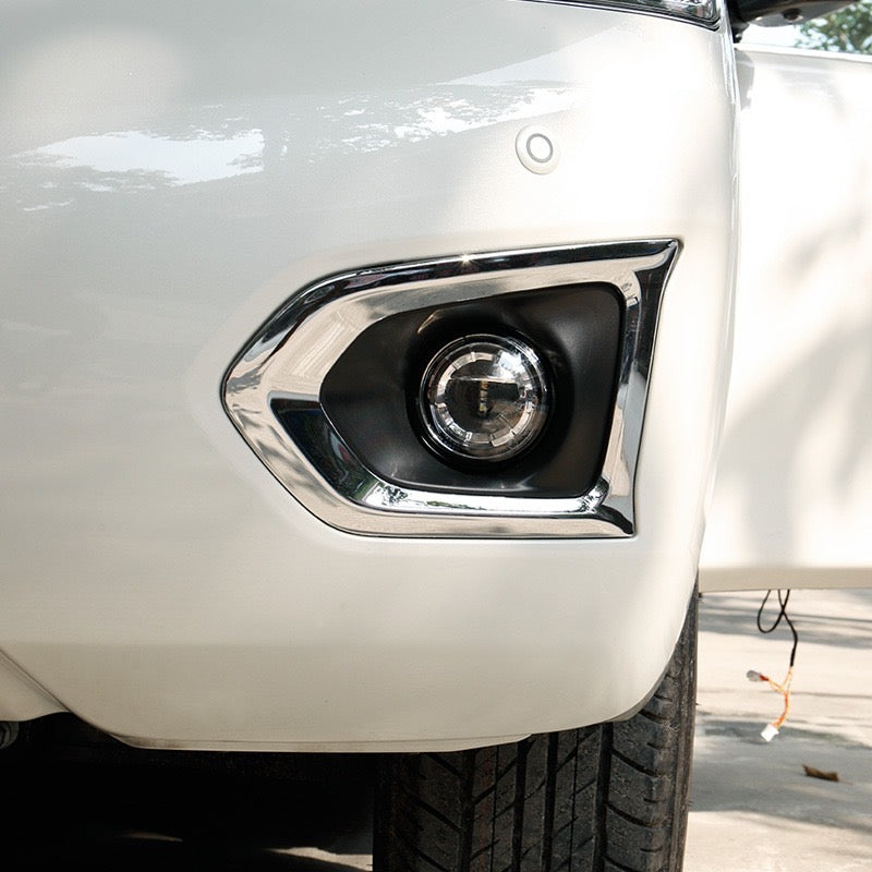 Nissan Patrol Y62 ABS Fog Light Trim Cover (2010-2019) Front & Rear Lamp Decoration Cover Trim Frame Sticker Accessories