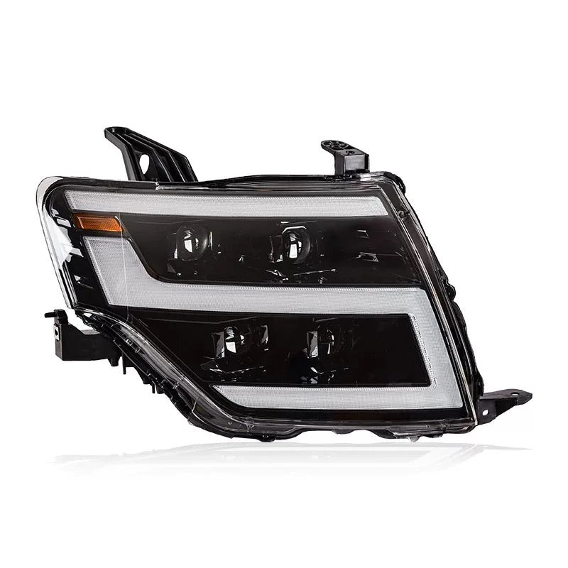 Mitsubishi Pajero V97 V93 Headlight Assembly with LED Daytime Running Lights DRL& dynamic Turn Signal v83 v73 v95 Modified 2007 up 2022 Front LED Lamp lens headlight streamer