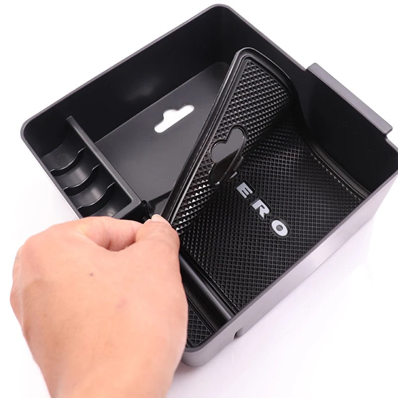 PAJERO Armrest Box Storage Pajero Center Console Storage Box V93 V97 V98 ABS Plastics Organizer Accessories