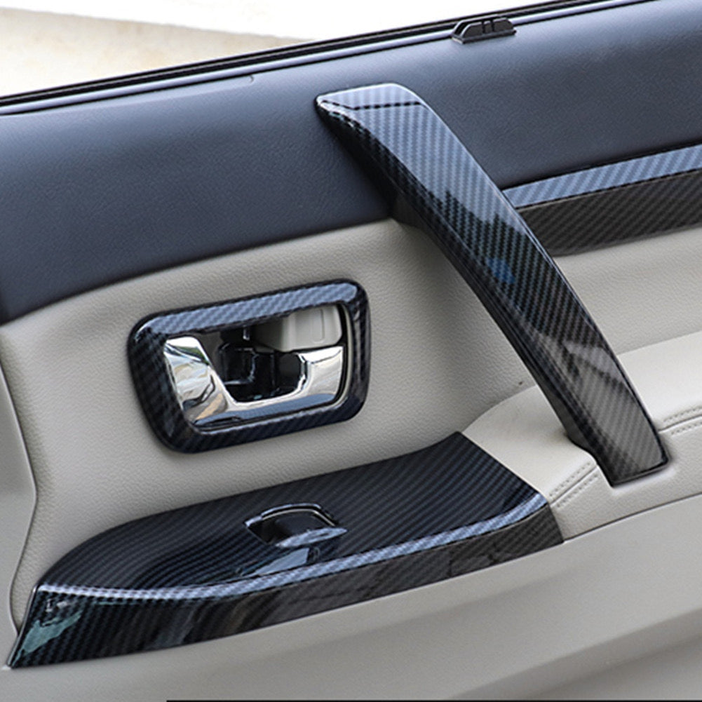 Mitsubishi Pajero Car Interior Carbon Stickers ABS Car Interior Protection Cover Body Kits For Mitsubishi Pajero 2007-2022 ABS Carbon Fiber Color Car Accessories Carbon Fiber Interior Modification 2007-2023 V97 V93 Interior Decoration Stickers