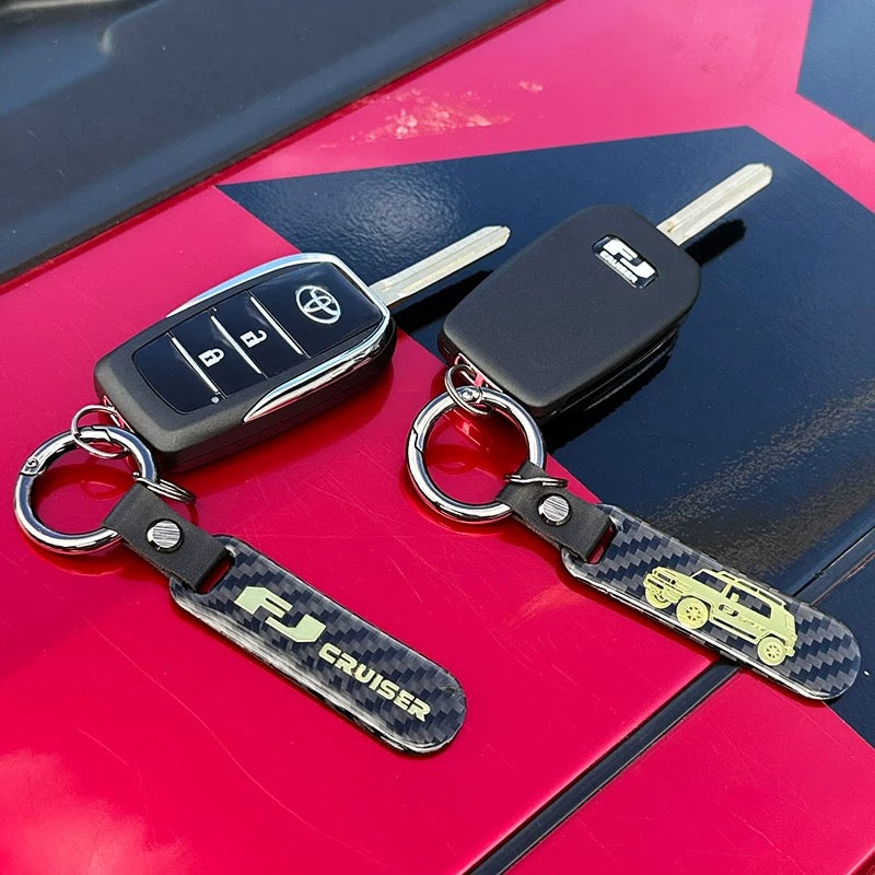Toyota FJ Cruiser Modified Folding Key Shell – Remote Control Key Case with Buckle (Fits 2007–2023)