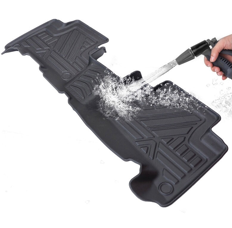 Toyota FJ Cruiser Styling Floor Mats Double Layer Custom Foot Pads Cover Interior for Toyota FJ Cruiser 2007-2023 Car Floor Mats Trunk Backrest Pad TPE Floorliner Rubber waterproof - interior car Accessories