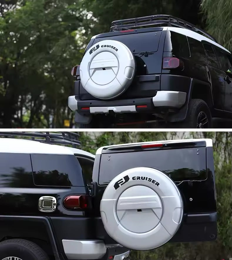Toyota FJ Cruiser 2007-2023 Spare Tire Cover Protector Exterior Accessories Premium ABS spare tire cover modified lightweight shell decorative protective cover