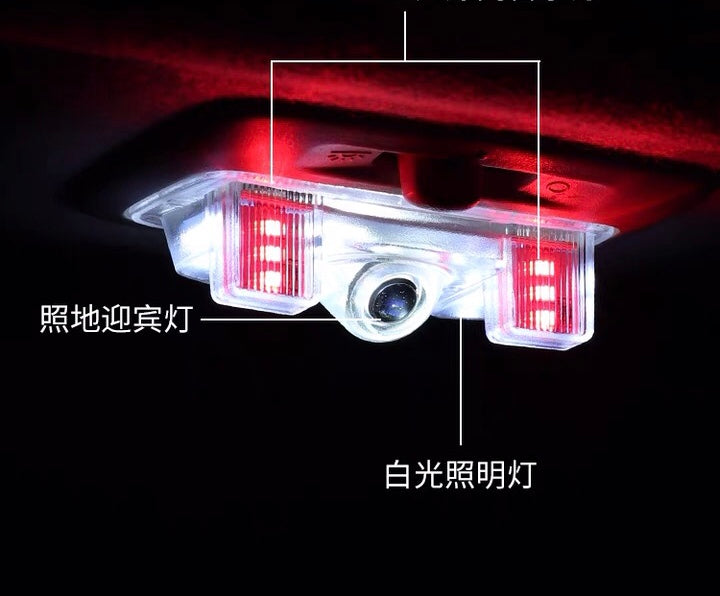 Mitsubishi Pajero LED Trunk Light 1-Piece Multifunctional / Shogun V98 / Montero V93 Welcome Light • Floor Light • Warning Lamp – Premium Rear Cargo Lighting Upgrade