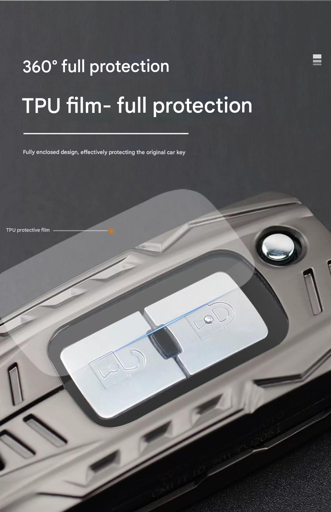 Mitsubishi Pajero Key Case Pajero 2014 up 2022 key shell folding key sleeve modified-Key Cover Interior Modification Accessories V97 V93 V8