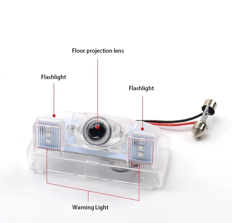 Mitsubishi Pajero LED Trunk Light 1-Piece Multifunctional / Shogun V98 / Montero V93 Welcome Light • Floor Light • Warning Lamp – Premium Rear Cargo Lighting Upgrade