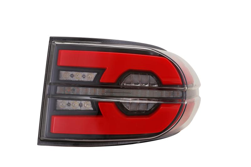 LED Tail Light Assembly for Toyota FJ Cruiser 2007-2023 LED Dynamic Turning Rear Taillight Car LED Tail Lights LED Rear Running Light Brake Lamp Dynamic Turn Signal Assembly LED Tail Light DRL Brake Reverse Stop Lamp Automotive Accessories