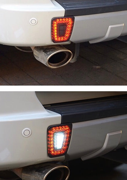 Rear Bumper Lights Assembly Reversing Light Multifunctional Rear Fog Lamp suitable 2006 up 2023 Modification For Mitsubishi Pajero V97 V93 V87