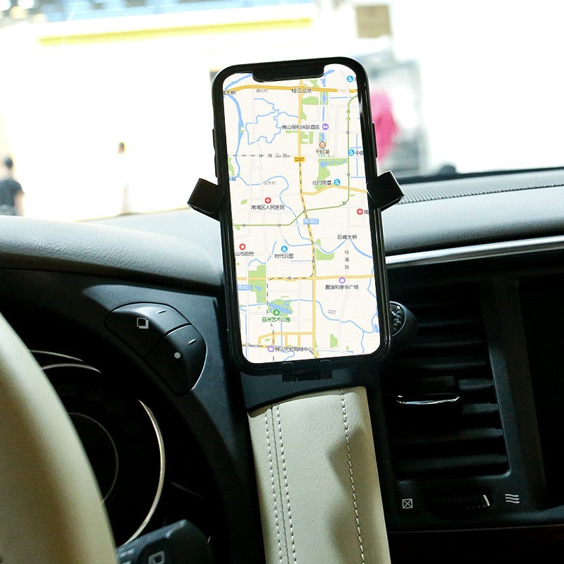 Patrol Y62 Phone Holde Car For 2007-2023 Mobile Support Special Fixed Bracket GPS Base Mount Stand Air Vent Mount GPS Stand Bracket Car Interior Accessories Accessories