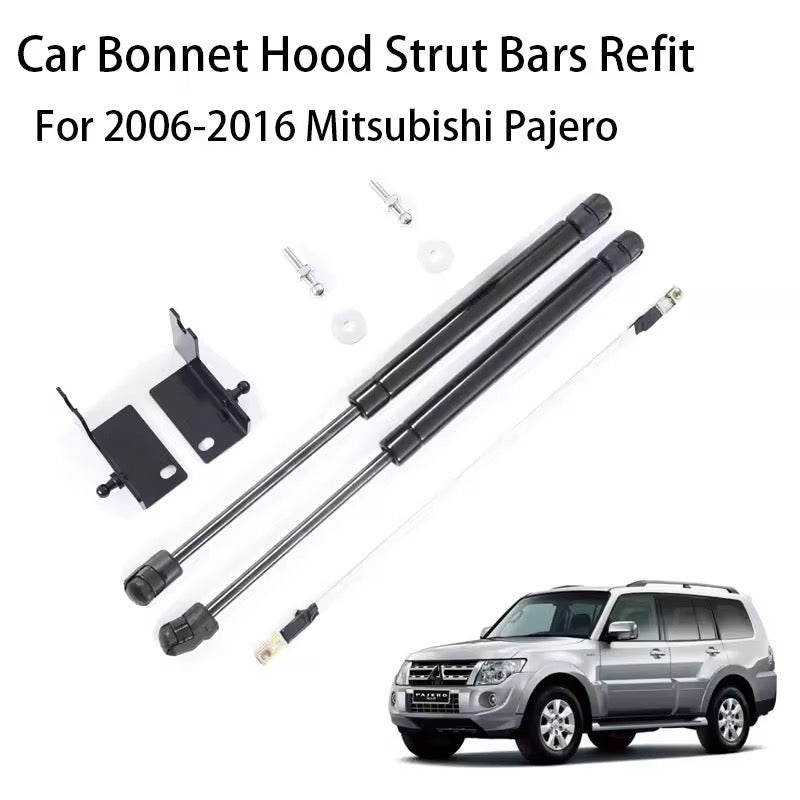 Mitsubishi Pajero Front Hood Lift Supports – Gas Struts / Shock Damper Props (Set of 2)