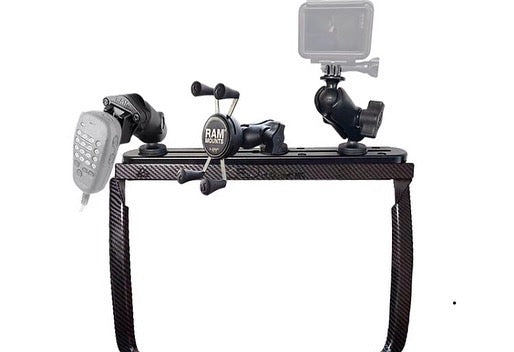 Toyota FJ Cruiser Central Control Track Expansion Bracket Parking Meter Mobile Phone Holder FJ Cruiser (2007–2023) GoPro Camera Stand Dash Accessory Rail Mount