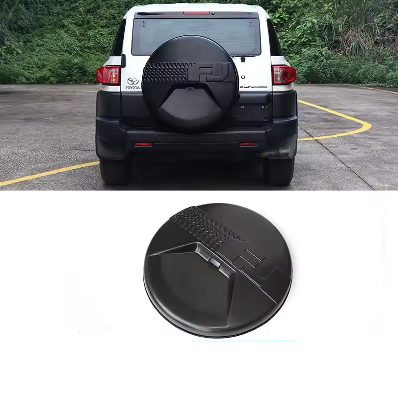 Toyota FJ Cruiser 2007-2023 Spare Tire Cover Protector Exterior Accessories Premium ABS spare tire cover modified lightweight shell decorative protective cover