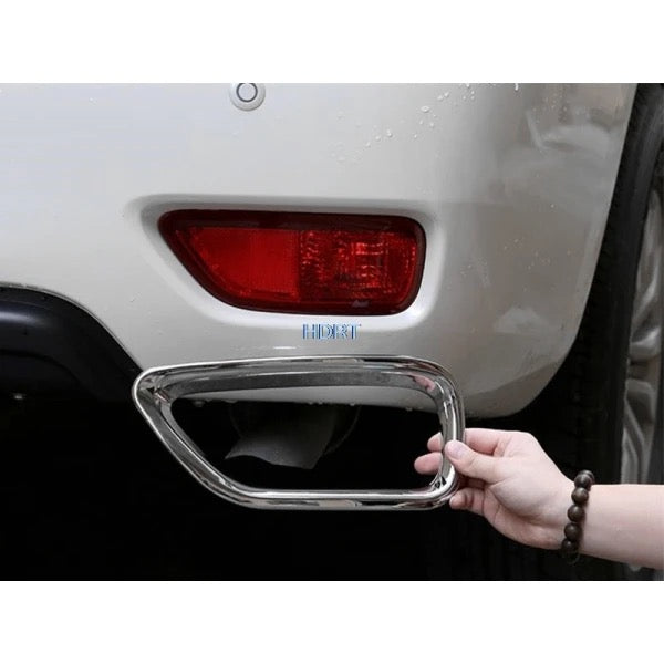 Nissan Patrol Y62 ABS Fog Light Trim Cover (2010-2019) Front & Rear Lamp Decoration Cover Trim Frame Sticker Accessories