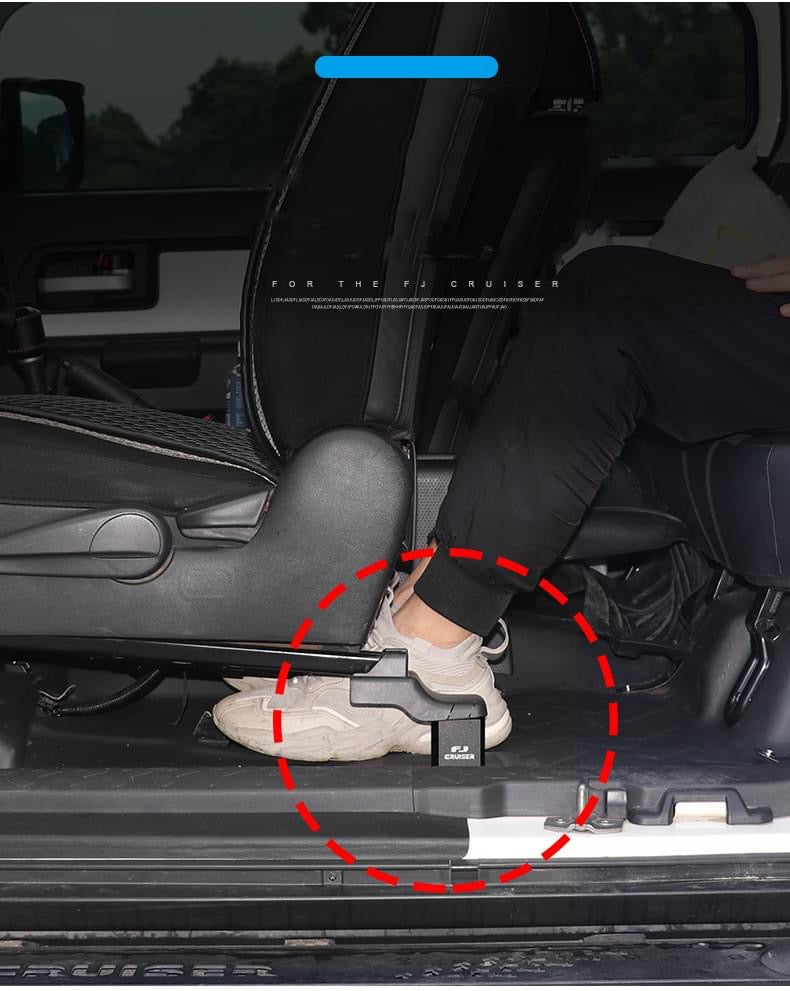 Toyota FJ Cruiser Front Seat Heightening Gasket – Enhanced Comfort & Visibility Upgrade (1 Seat) Modification Cruiser Seat Raising Device Seats Benches Accessoires