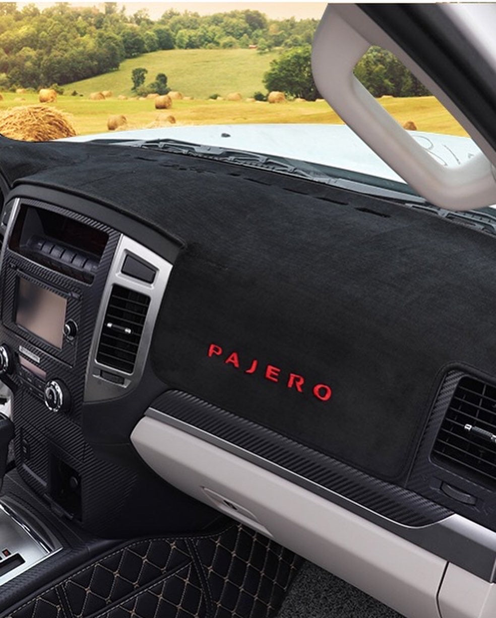 Pajero Dashboard Mat Mitsubishi Pajero Dashboard Covers Carpet pajero Sun Shade Protection Pad Dust Pad Interior Accessories 2008 up