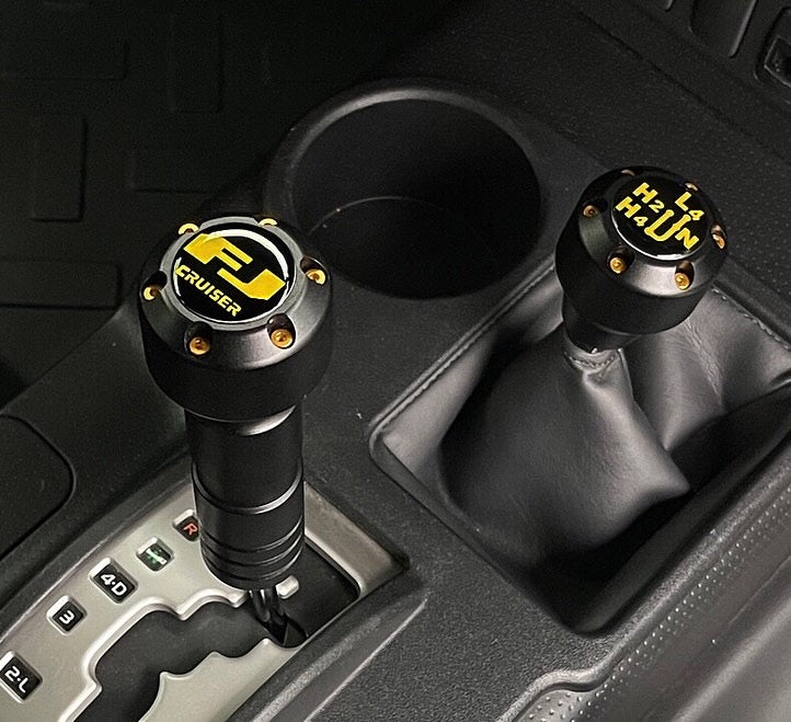 Toyota FJ Cruiser Gear Shift Knob Upgrade (2007–2023) Premium Gear Lever Modification – Interior Drive Rod Gear Head Accessory