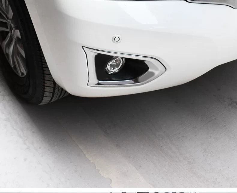 Nissan Patrol Y62 ABS Fog Light Trim Cover (2010-2019) Front & Rear Lamp Decoration Cover Trim Frame Sticker Accessories