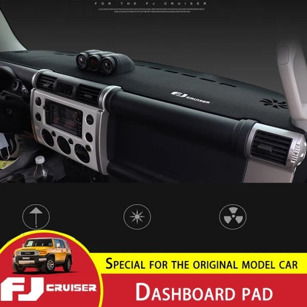FJ Cruiser Dashboard Mat Dashboard Covers Carpet FJ Sun Shade Protection Pad Dust Pad Interior Accessories 2007 up 2024