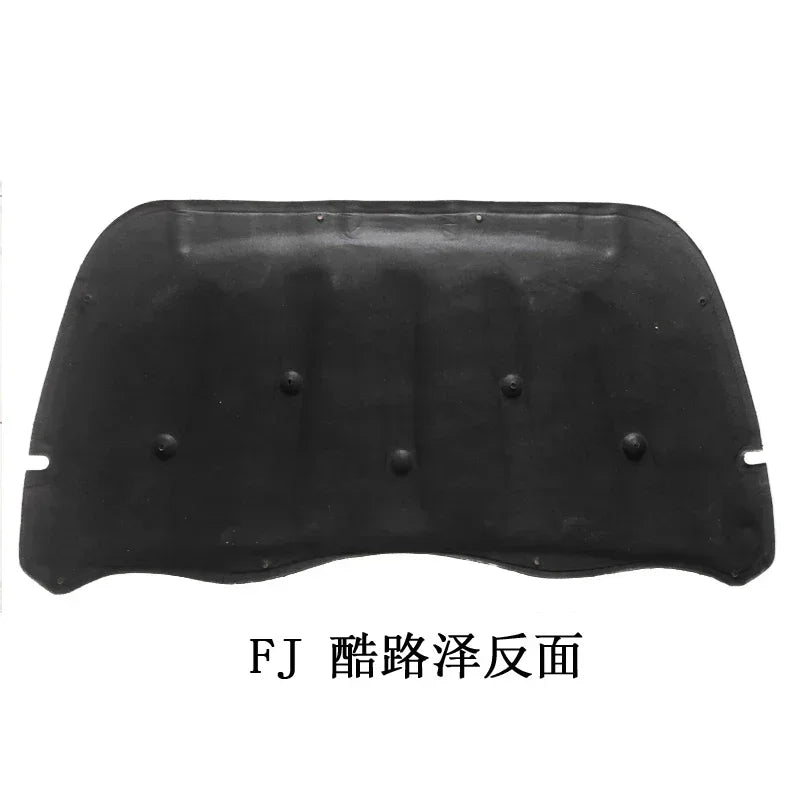 Toyota FJ Cruiser insulationn pad XJ10 2007-2019 Car Heat Sound Insulation Cotton Front Hood Engine Firewall Mat Pad Cover Noise Deadener T
