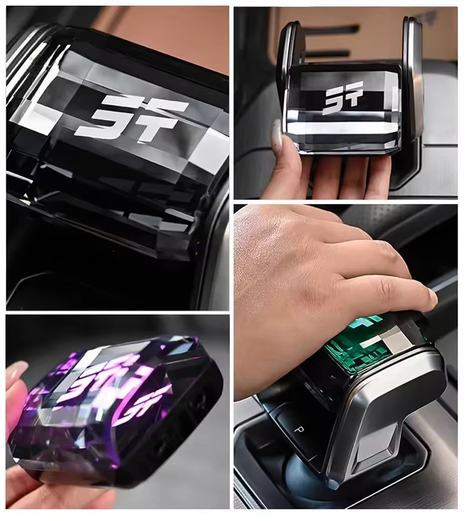 Jetour Crystal Handle Gear Shift Knob with LED Light Available For Chery Jetour Traveller T2 2023 - 2025 Car accessories