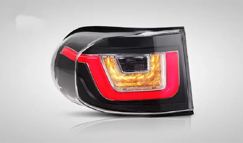 LED Tail Light Assembly for Toyota FJ Cruiser 2007-2023 LED Dynamic Turning Rear Taillight Car LED Tail Lights LED Rear Running Light Brake Lamp Dynamic Turn Signal Assembly LED Tail Light DRL Brake Reverse Stop Lamp Automotive Accessories