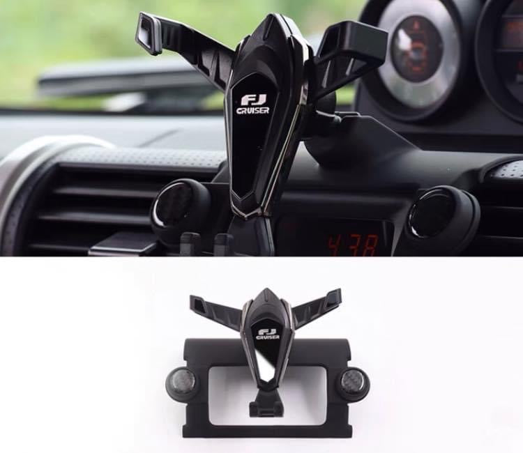 Fj cruiser Phone Holde Car For 2007-2023 Mobile Support Special Fixed Bracket GPS Base Mount Stand Air Vent Mount GPS Stand Bracket Car Interior Accessories  Accessories