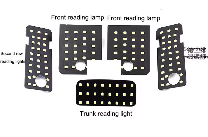 Mitsubishi Pajero Ceiling lamp LED modified reading lamp interior lamp auto parts LED shogun Montero V97V93 reading shed Reading Light Upgrade (2007–2023 Models) Interior Dome Lamp Modification | Bright White LED | Car Accessory Kit