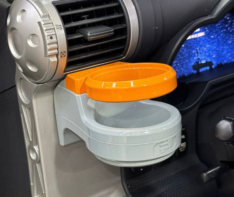 FJ Cruiser Air Vent Cup Holder & Phone Holder Car Drink Holder Fit for 2007-2023 Car Interior Drink Holder Set Water Bottle & Coffee Cup Holder Expander for Toyota FJ Cruiser