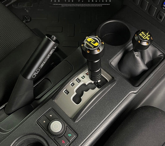 Toyota FJ Cruiser Gear Shift Knob Upgrade (2007–2023) Premium Gear Lever Modification – Interior Drive Rod Gear Head Accessory