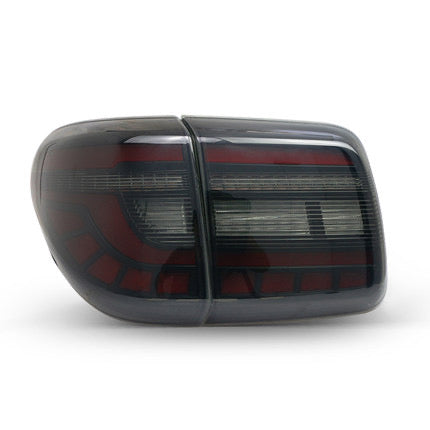 Nissan Patrol Y62 LED tail light rear turn signal brake light auto parts dynamic turn signal rear tail light assembly Upgraded Car Taillights Assembly for Nissan Patrol  Y62 2008-2019 Auto Back Lamps Led Dynamic Streamer Light Accessories