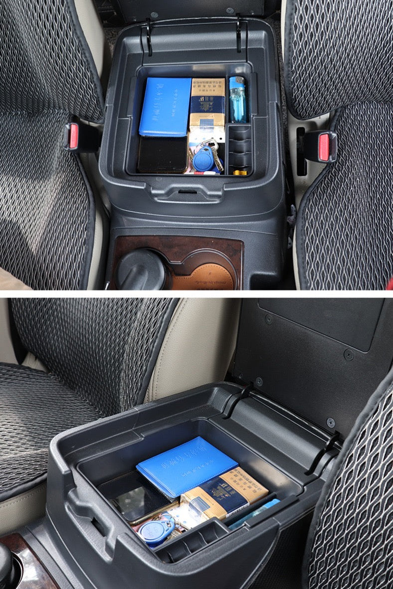 PAJERO Armrest Box Storage Pajero Center Console Storage Box V93 V97 V98 ABS Plastics Organizer Accessories