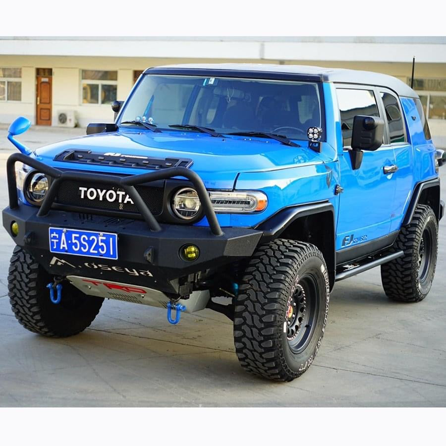 Fj Cruiser Side step Off-Road Side Steps Exterior Modification Accessories Steel 4x4 Pickup Off-road Auto Parts Universal Running Board for FJ Cruiser 2007- 2023 Side Step Nerf Bars Running Boards For Toyota