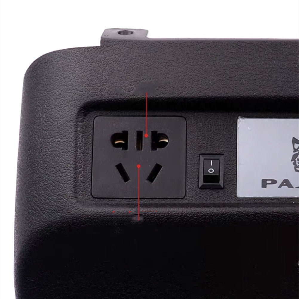 Mitsubishi Pajero Rear USB Charger Fits: Model Years 2007–2023 / V97 / V93 | Pajero Rear USB Inverter Socket Modification Armrest Box Rear USB Inverter