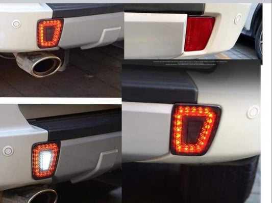 Rear Bumper Lights Assembly Reversing Light Multifunctional Rear Fog Lamp suitable 2006 up 2023  Modification For Mitsubishi Pajero V97 V93 V87