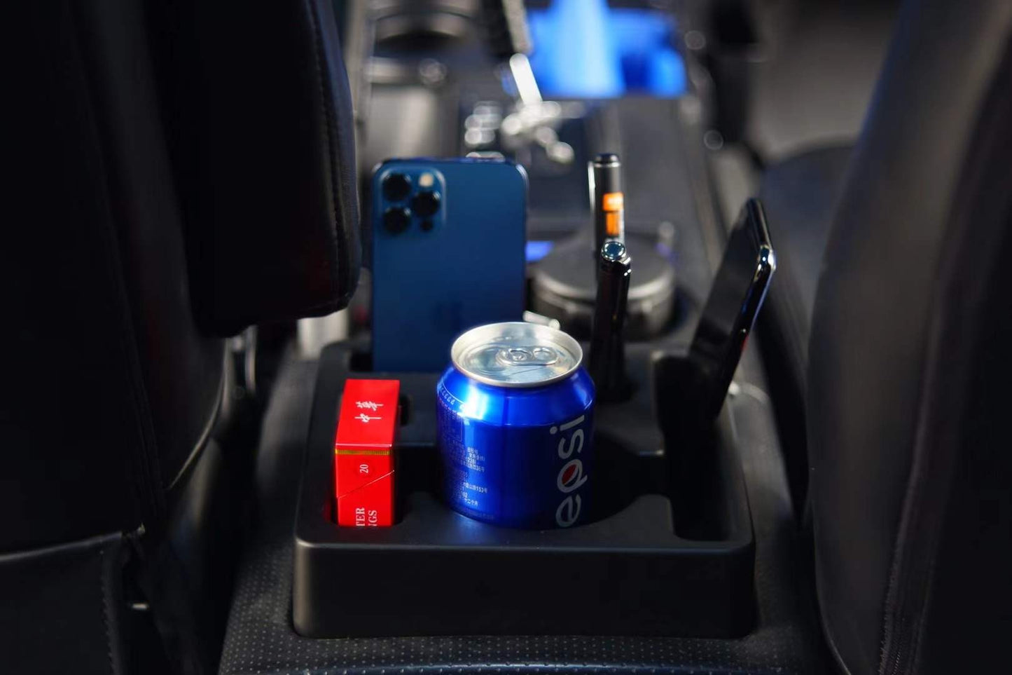 Toyota FJ Cruiser 2007-2021 ABS Car Central Console Storage Box Water Holder Organizer Glove Tray Accessories