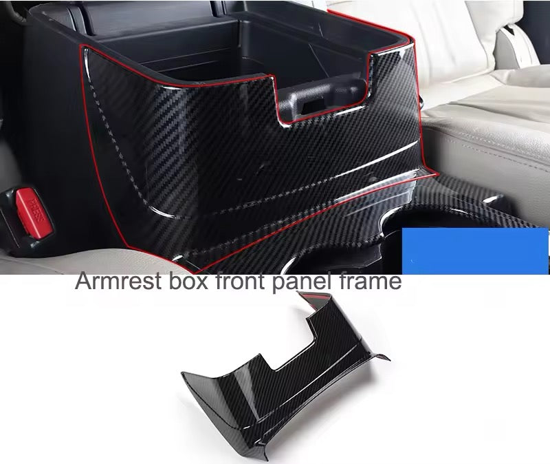Mitsubishi Pajero Car Interior Carbon Stickers ABS Car Interior Protection Cover Body Kits For Mitsubishi Pajero 2007-2022 ABS Carbon Fiber Color Car Accessories Carbon Fiber Interior Modification 2007-2023 V97 V93 Interior Decoration Stickers