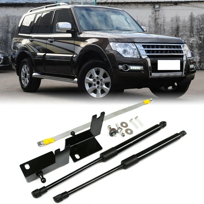 Mitsubishi Pajero Front Hood Lift Supports – Gas Struts / Shock Damper Props (Set of 2)