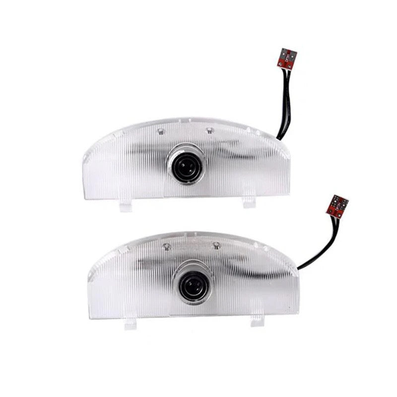 Mitsubishi Pajero 2X LED Car Door light For V93 V97 V80 V87 2007-11-2016-2023-welcome Projector lamp decoration Accessories 2pcs Car Led Courtesy Door Logo Projector Lamp for Mitsubishi