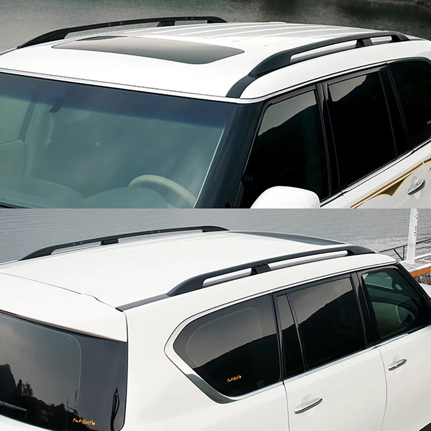 OE Roof Rail luggage 4pcs/se rack roof bar for Nissan Patrol/Armada Y62 2010-2025
