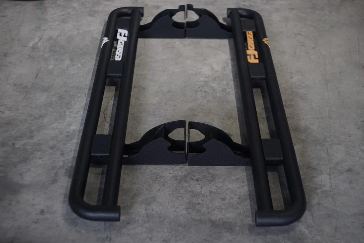 Fj Cruiser Side step Off-Road Side Steps Exterior Modification Accessories Steel 4x4 Pickup Off-road Auto Parts Universal Running Board for FJ Cruiser 2007- 2023 Side Step Nerf Bars Running Boards For Toyota