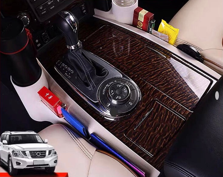 Nissan Patrol Y62 Seat Gap Cup Holder Storage Box – Interior Organizer Accessory (2010–2025)