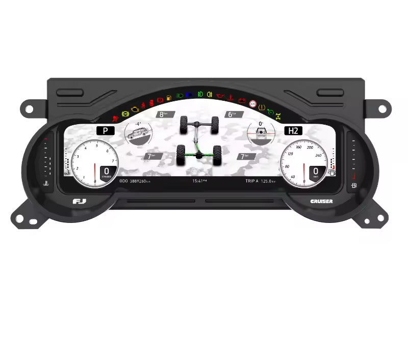 12.3-Inch Digital Dashboard Panel Virtual Instrument Cluster Speedometer for Toyota FJ Cruiser (2007–2023)