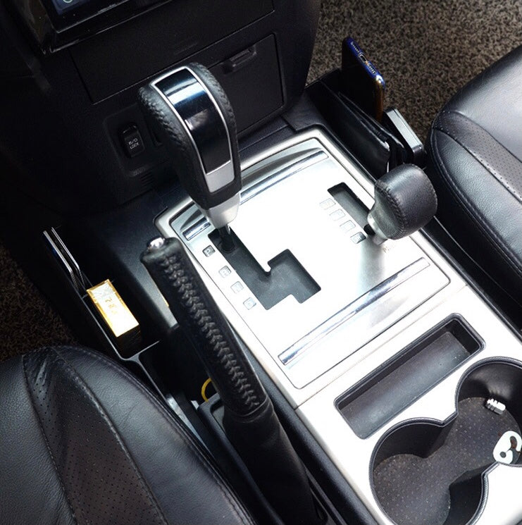 Pajero Seat Slot Storage Box Water Cup Holder Pajero Seat gap Central Control Organizer Storage Compartment Suitable 2007 up 2022