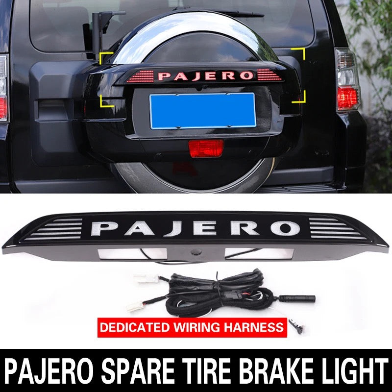 Mitsubishi Pajero LED Brake Light Cover Streamer With Light Rear Trim Strip Car Mitsubishi FOR Pajero V97v93V98V95V87 - 2007 up 2023 Modification